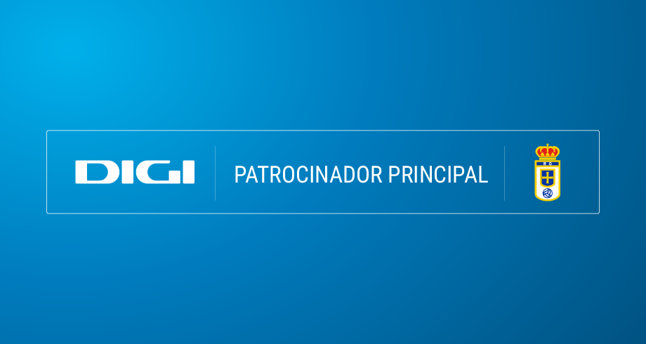 El Real Oviedo firma a Digi como patrocinador principal h
