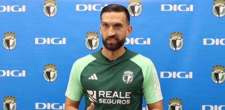 Grego Sierra: “Mi mejor recuerdo futbolístico fue el gol al Mirandés en mi primera temporada en el Burgos CF”