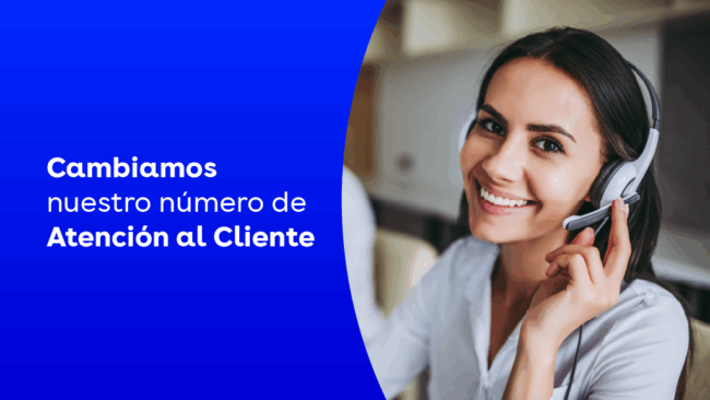 cambiamos numero atencion cliente