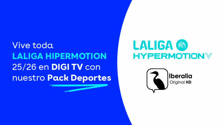 Vive LALIGA HYPERMOTION en DIGI TV con nuestro Pack Deportes