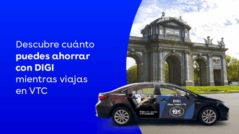 Descubre cuánto puedes ahorrar con DIGI mientras viajas en VTC
