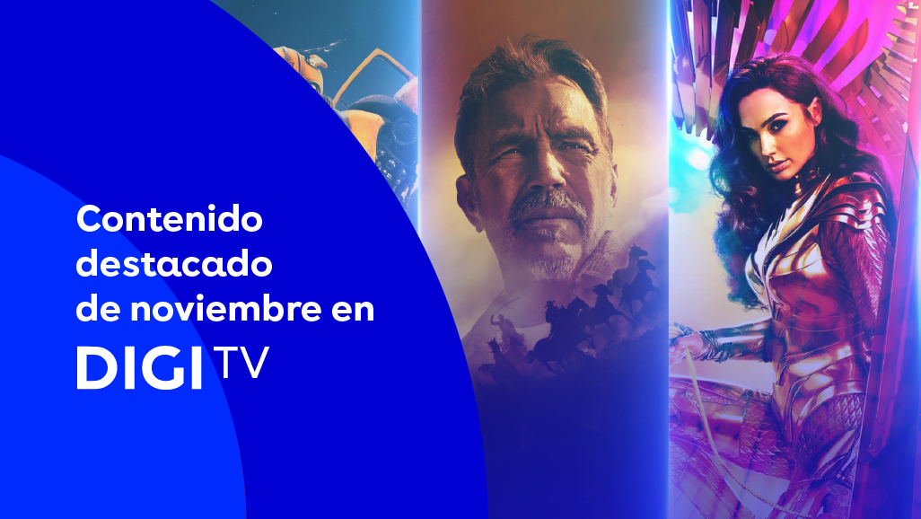 Un noviembre de acción en DIGI TV: superhéroes, robots, viajes al espacio y mucho más