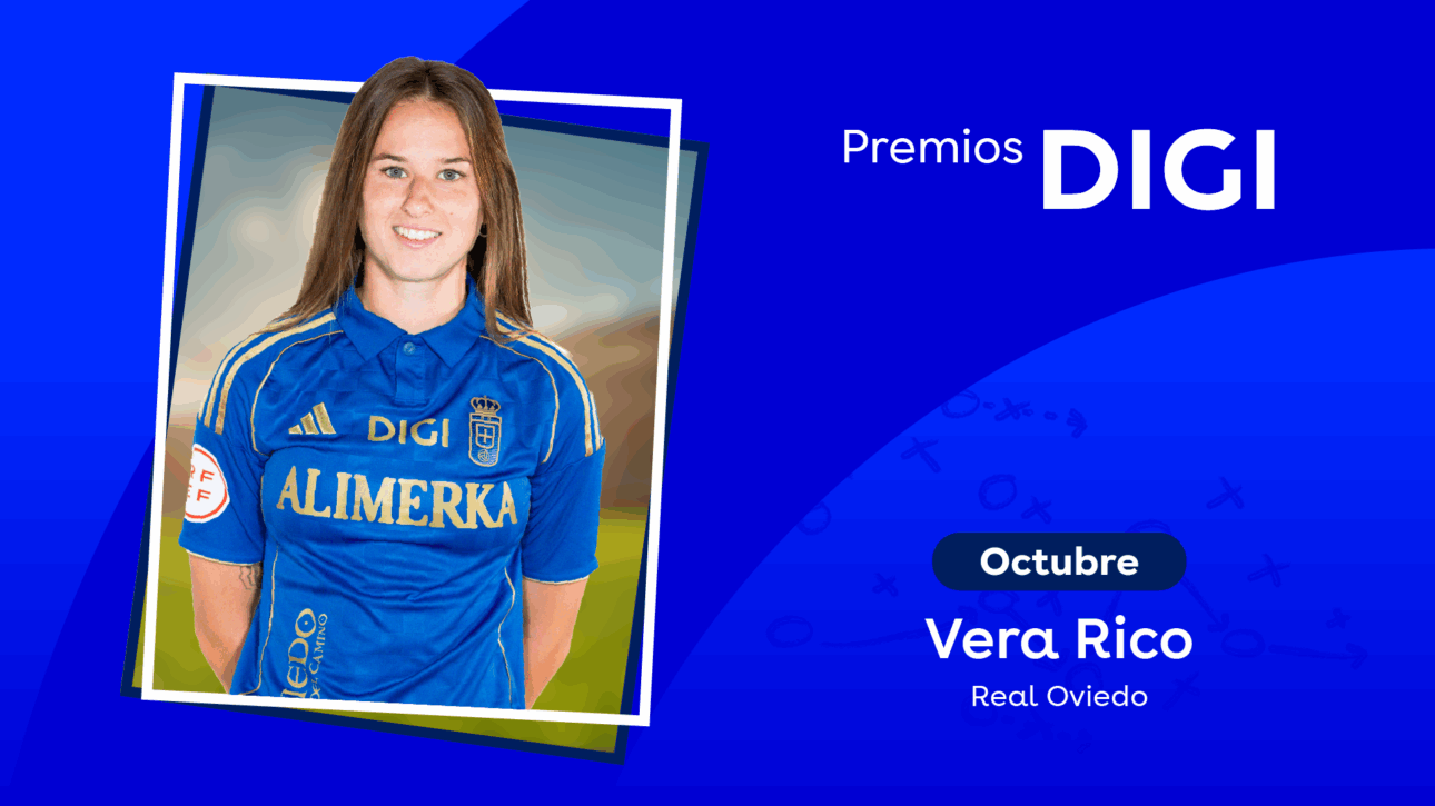 Vera Rico Premio DIGI Real Oviedo Femenino
