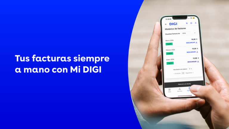 Tus facturas siempre a mano con Mi DIGI