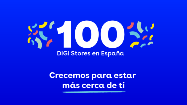 100 DIGI Stores en España: crecemos para estar más cerca de ti
