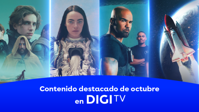 te descubrimos los mejores contenidos de octubre