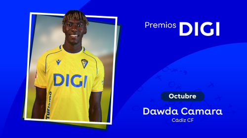 Dawda Camara Premio DIGI Cádiz CF