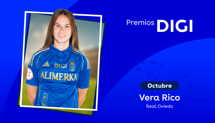 Vera Rico Premio DIGI Real Oviedo Femenino
